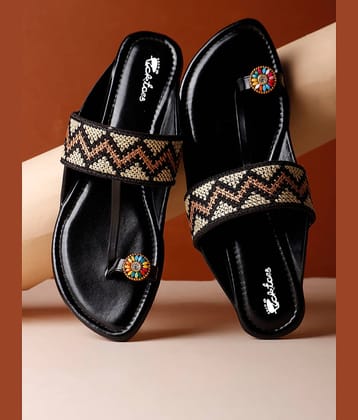 Picktoes Black Women's Flats