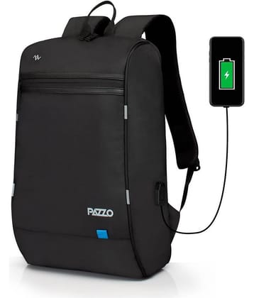 PAZZO 25 Ltrs Black Backpack