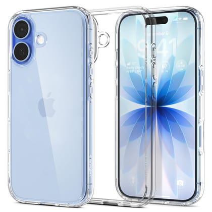 Spigen Ultra Hybrid Back Cover Case Compatible with iPhone 17 (TPU + Poly Carbonate | Crystal Clear) Spigen Ultra Hybrid Back Cover Case Compatible with iPhone 17 (TPU + Poly Carbonate | Crystal Clear) - Crystal Clear / iPhone 17