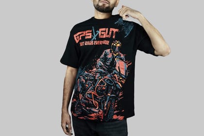 GPS vs Gut - Oversized Tshirt