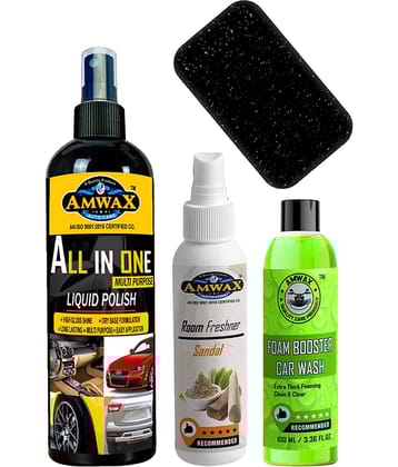 AMWAX - Finishing Metal Polish For All Cars & Motorbikes ( Pack of 3 )