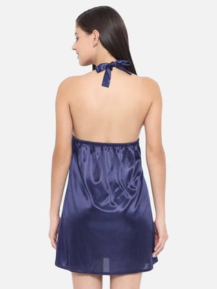 Sexy Honeymoon Blue Babydoll Lingerie Bikini Dress B41N
