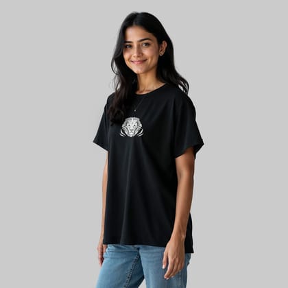 Leo | Women Oversized T-Shirt-S