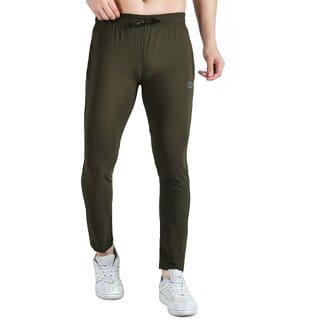 Kwings Men's Track Pant - Premium Nylon Terry Joggers for Gym, Running & Yoga | Comfort & Style Combined