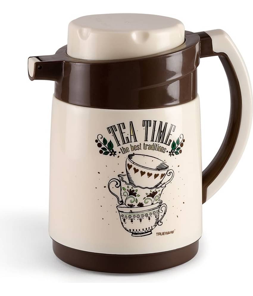 Trueware Ruff Tuff Black Steel Flask 800 ml