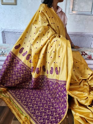 Assam Paat / Mulberry Silk Saree
