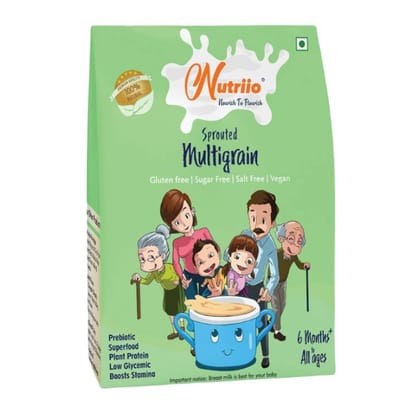 Nutriio - Sprouted Multigrain Mix 250 Gms (Pack of 2)