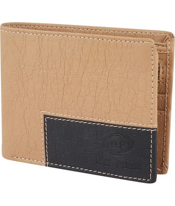 Nice Purse PU Solid Men's Coin Pouch,Two Fold Wallet With 10 Slots For Card ( Black , Pack of 1 )
