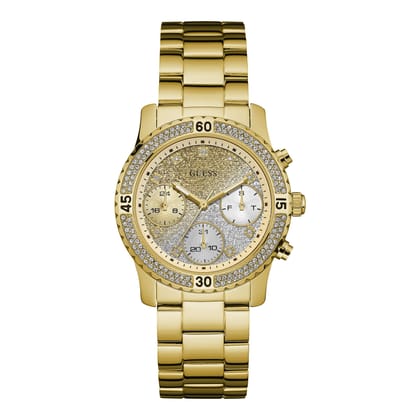 Guess Gold Dial Women Analog Watch - U0774L5M-Gold