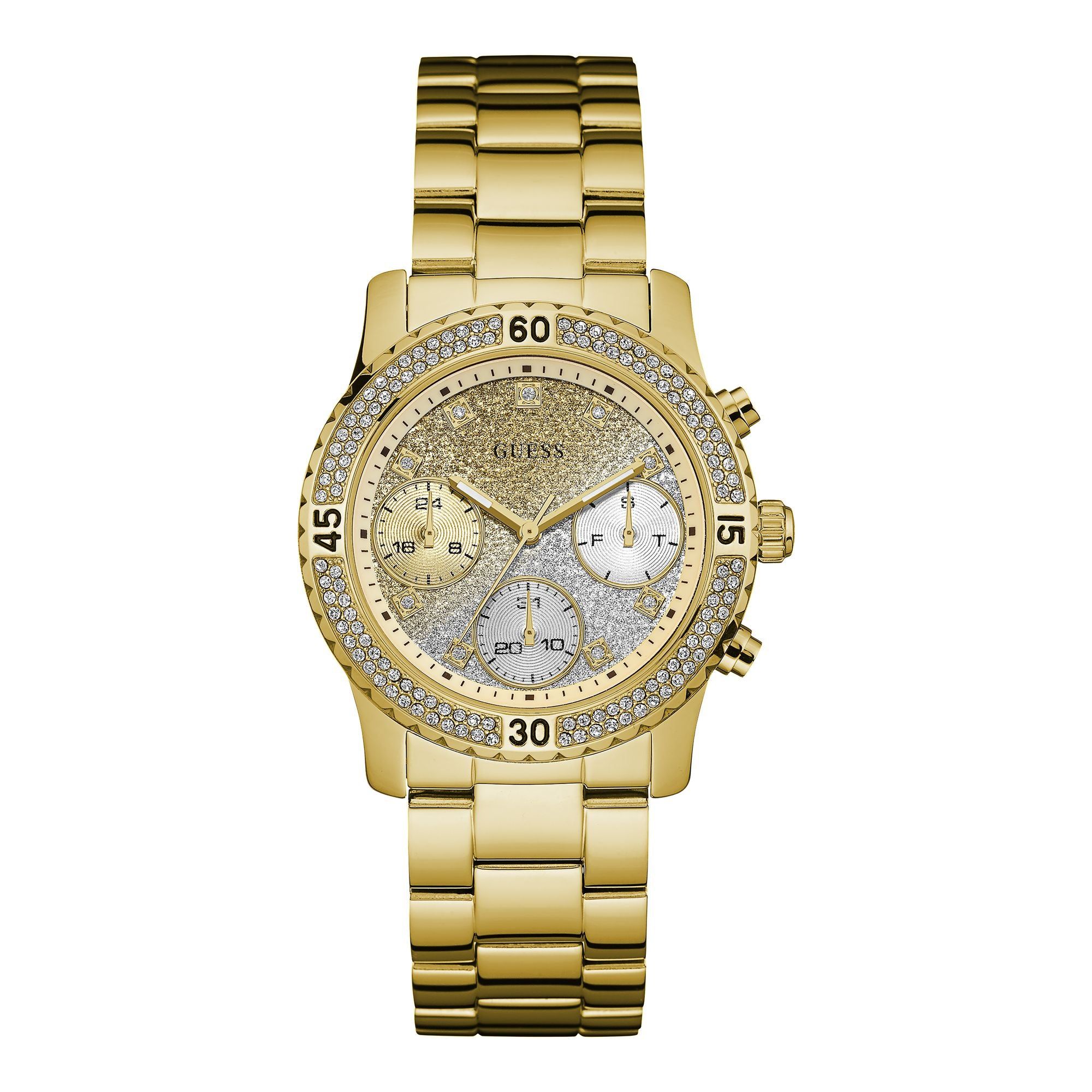 Guess Gold Dial Women Analog Watch - U0774L5M-Gold