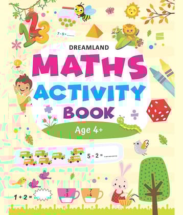 Maths Activity Book Age 4+