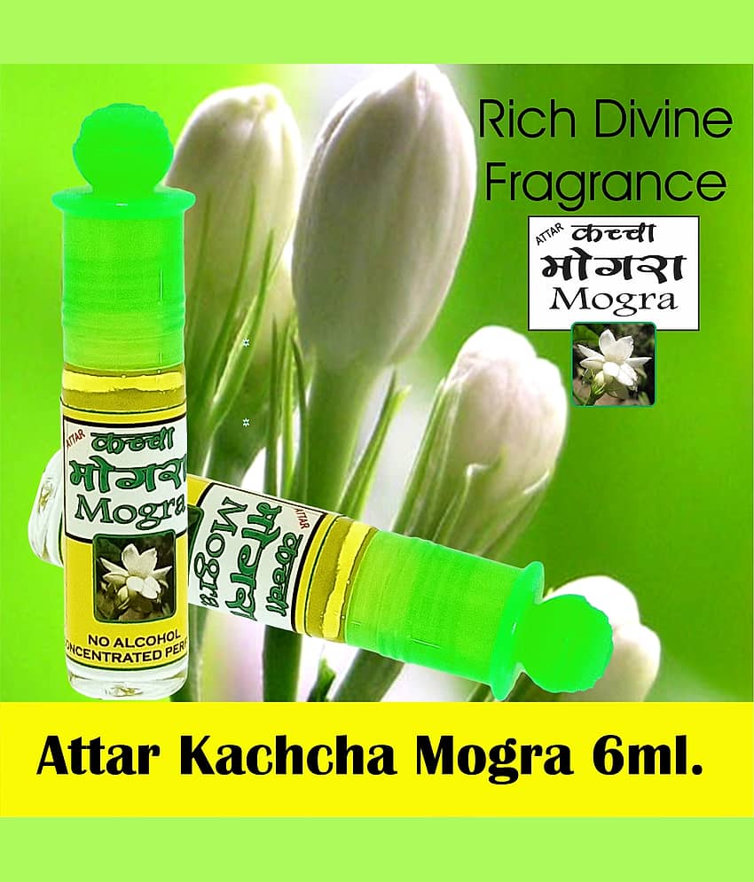 INDRA SUGANDH BHANDAR Attar Divine Kachha Mogra 6ml Rollon Pack