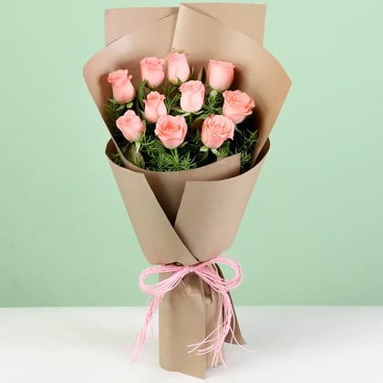 Pink Perfection Rose Bouquet