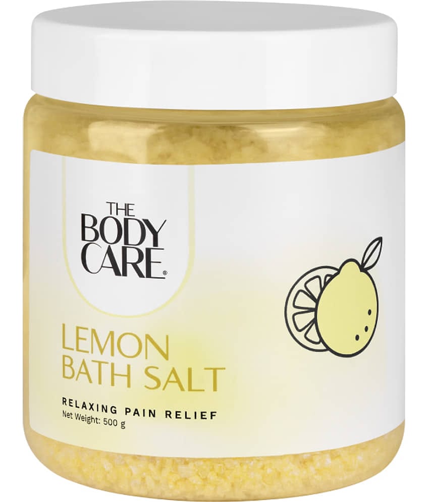 The Body Care Cool Refreshing Lemon Bath Salt ( Parabean Free ( 500g)