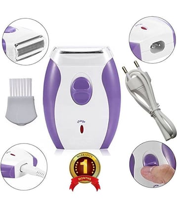 Professional 2in1 Cordless Rechargeable Lady`s Shaver Epilator And Hair Remover Multi Casual Combo