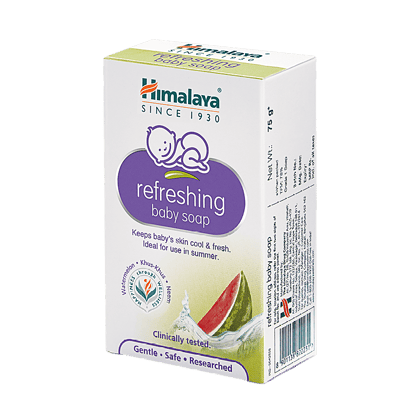 Himalaya Baby Refreshing - Baby Soap, 75 G Carton