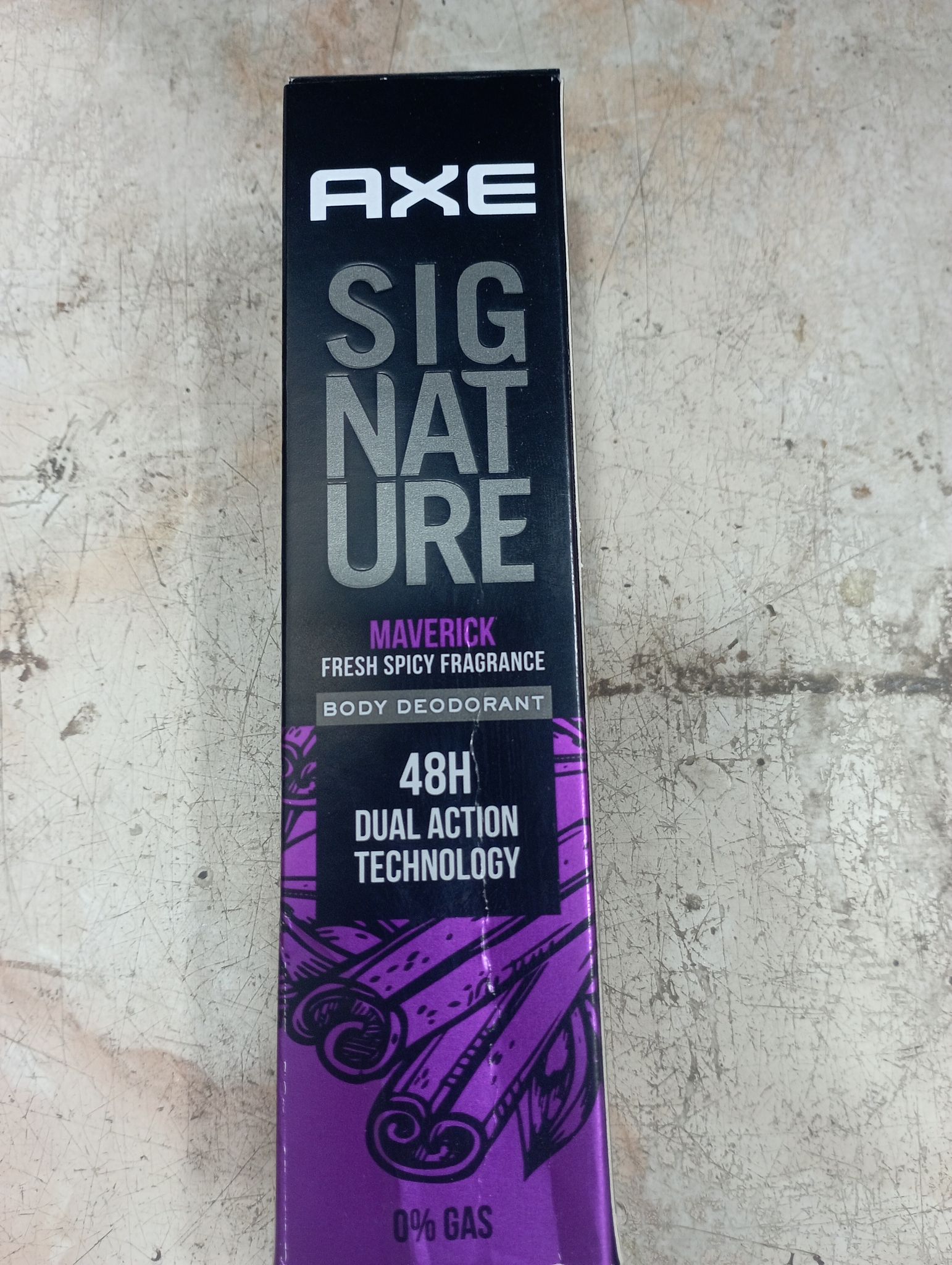 Axe Sig Nat Ure Maverick Fresh spicy fragrance Body deodorant 48h Dual action Technology 