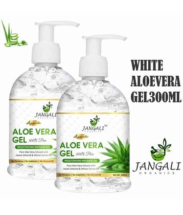 PURE JANGALI organicsAloe Vera Gel - Moisturize Skin & Younger Looking - 600ml
