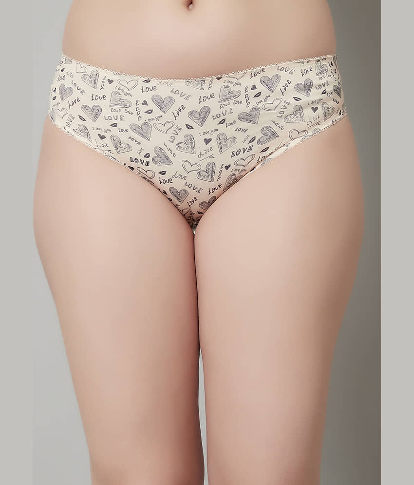 PrettyCat Polyester Printed Women's Bikini ( Red )