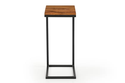 Wakeup India Sheesham Wood Laptop Table for Single Student | Tumbly Solid Wood Study Deskfor Office, Home, Student | Side Table for Lamp Stand | ( Light Honey Colour Finish, 1 Year Warranty )