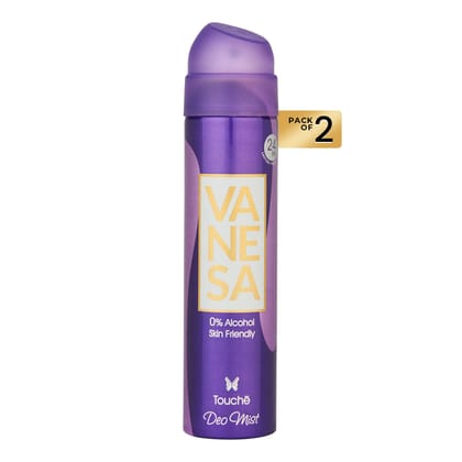 Vanesa Pack of 2 Touche Deo Mists - 150ml Each