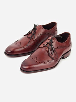 Delco Men Classic Leather Derby-40 / Black