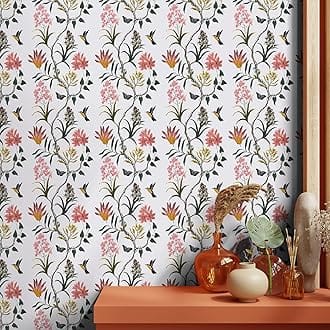 Eurotex Peel and Stick Wallpaper, Self Adhesive DIY Wall Sticker for Bedroom Hall Living Room Kitchen Home & Office, PVC Coated & Waterproof Surface Scratch Resistant  45 x 300cm