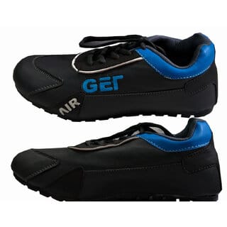 Fashlook Black Men's Casual Fashion Sneakers - Lightweight, Breathable