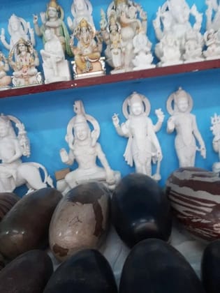 White Marble Ganesh Statue, Size: 2 Feet