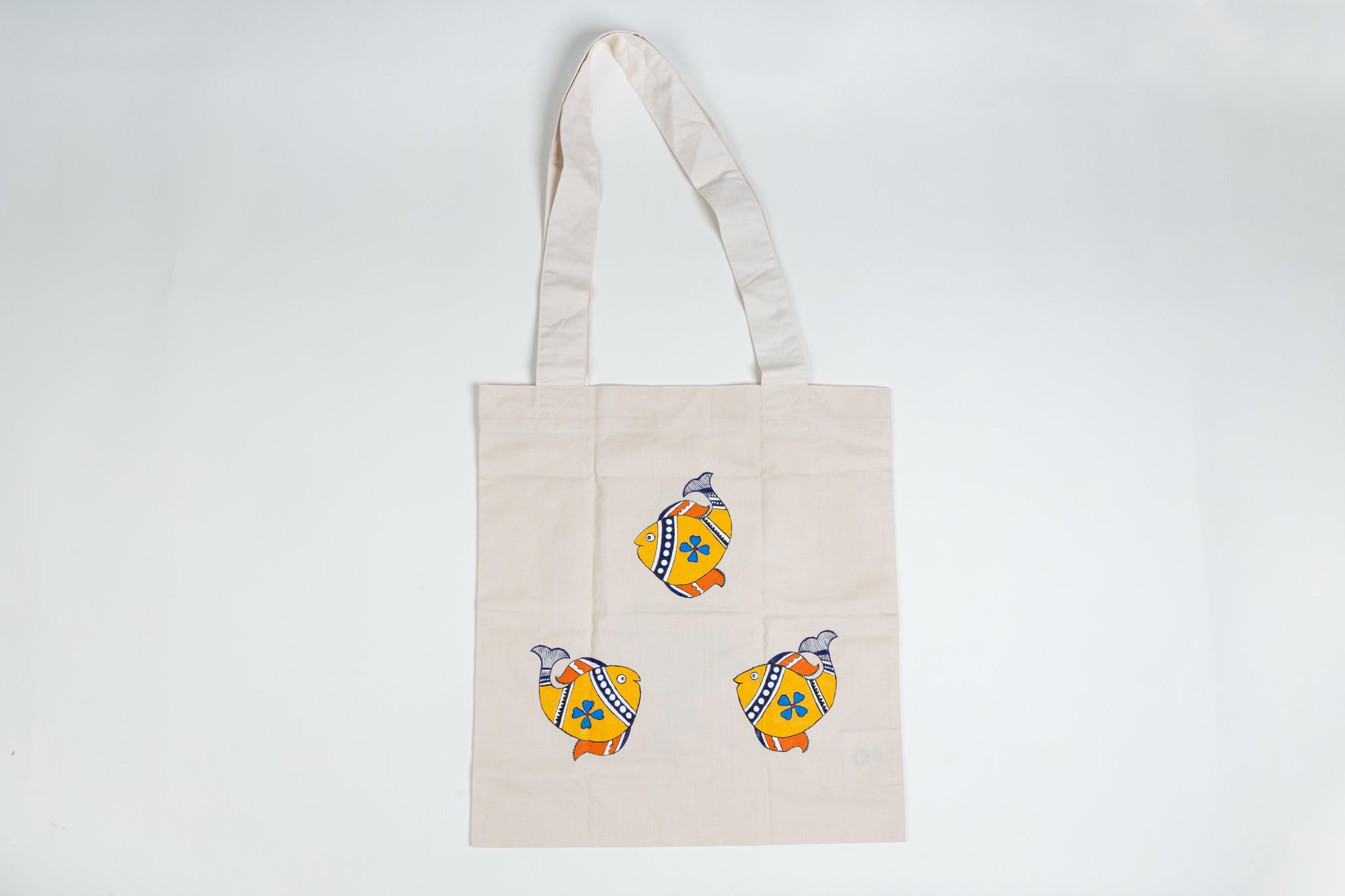 Handmade Fabric Painting Tote Bag 1 Piece each