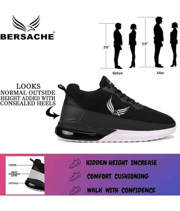 Bersache Men Casual Shoes Black Men's Outdoor Shoes