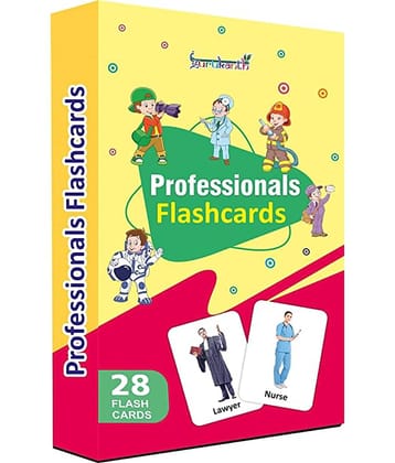 Professionals Flash Cards for Kids Early Learning | Easy & Fun Way of Learning 1 Year to 6 Years Babies