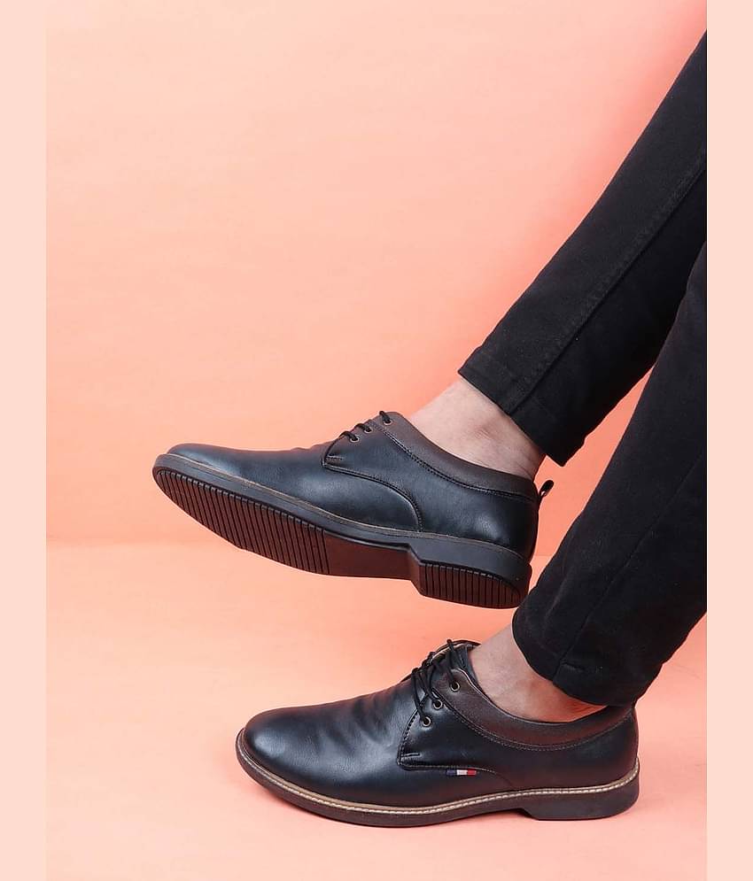 Fausto Navy Blue Men's Oxford Formal Shoes