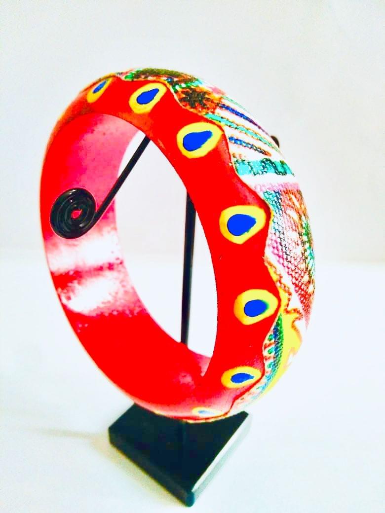 A Quirky Affair - Element Red Bangle