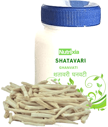 Nutrixia Food Shatavari Ghanvati 85 Tablets Tablet 85 No.S Pack of 1