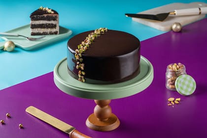 Nutty Truffle Cake