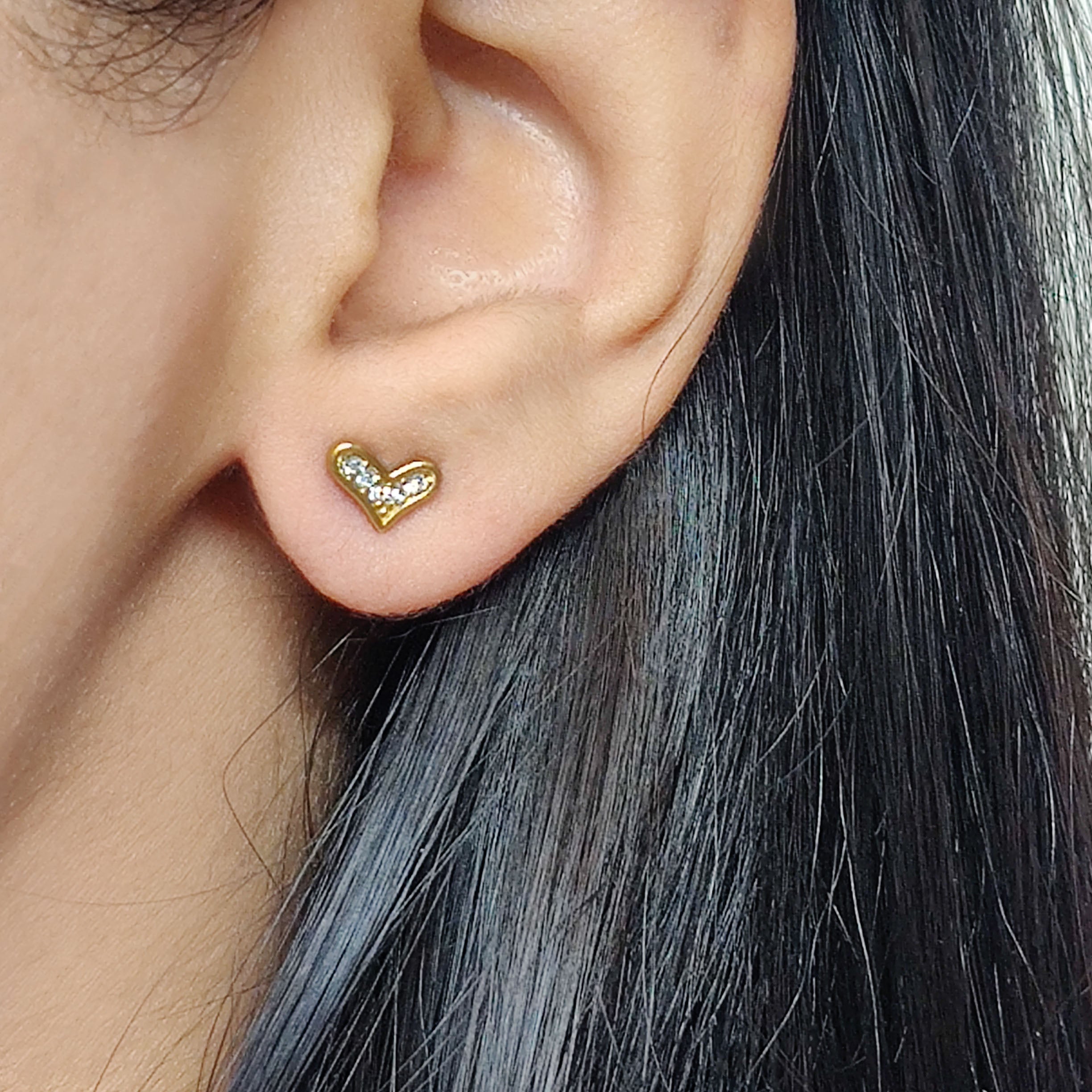 Quincy Earrings- white