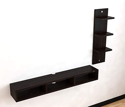 DAS TV Entertainment Unit Stand Set Top Box Stand Wenge (Ideal for up to 48") Screen- Bolivar
