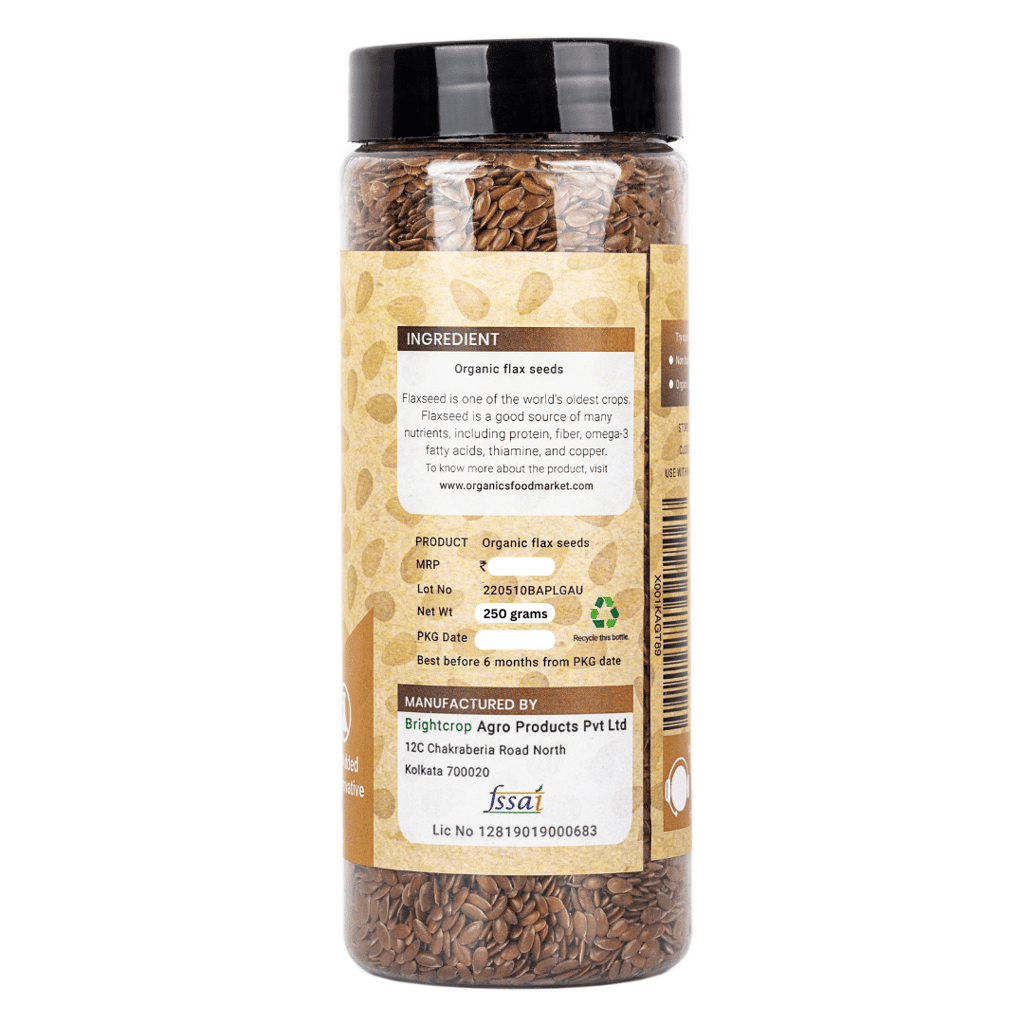Flax Seeds (250 Gms Pack)