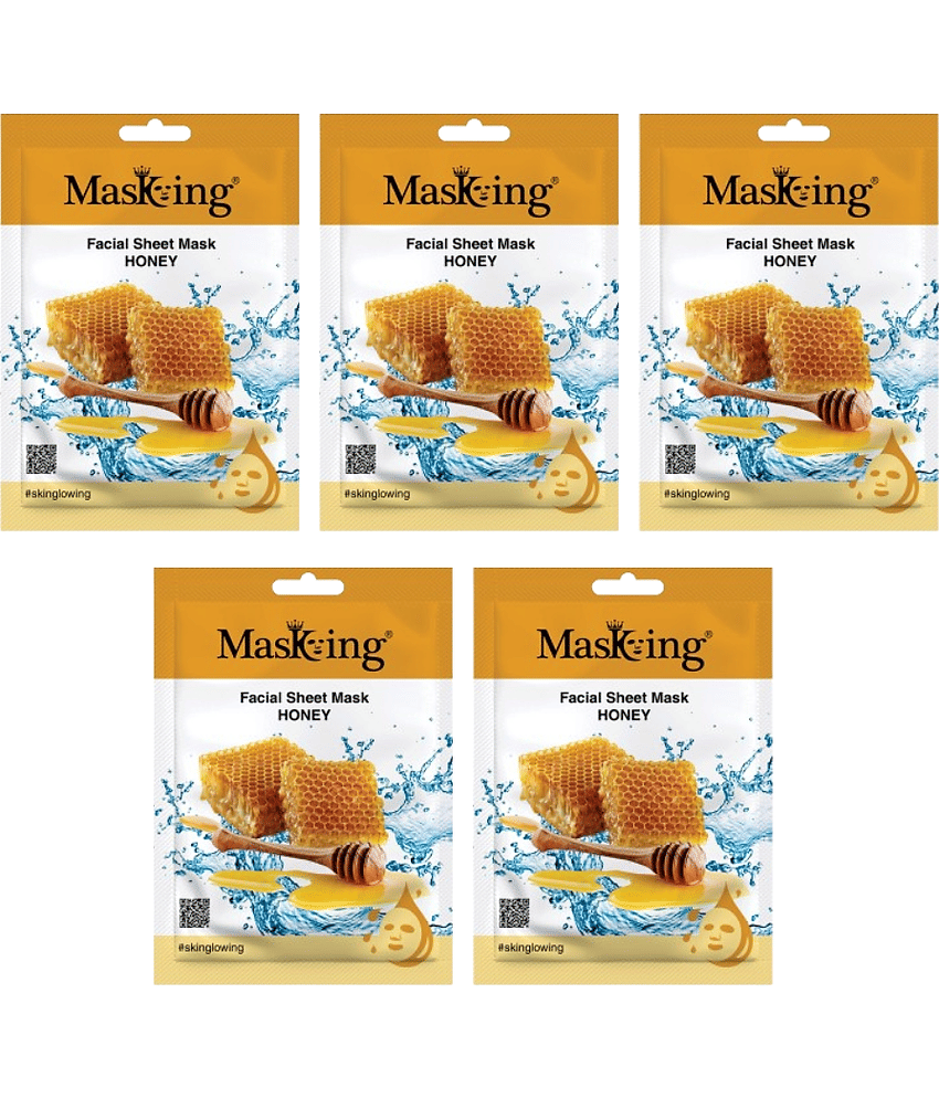 Masking - Fairness Sheet Mask for Combination Skin ( Pack of 5 )