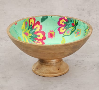 India Circus Neon Cyanic Pop Burst Fruit Bowl