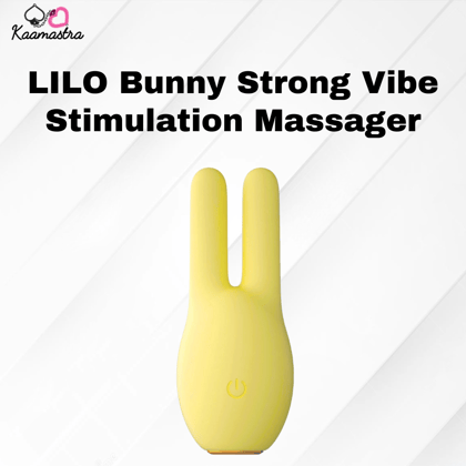 LILO Bunny Strong Vibe Stimulation Massager on Kaamastra