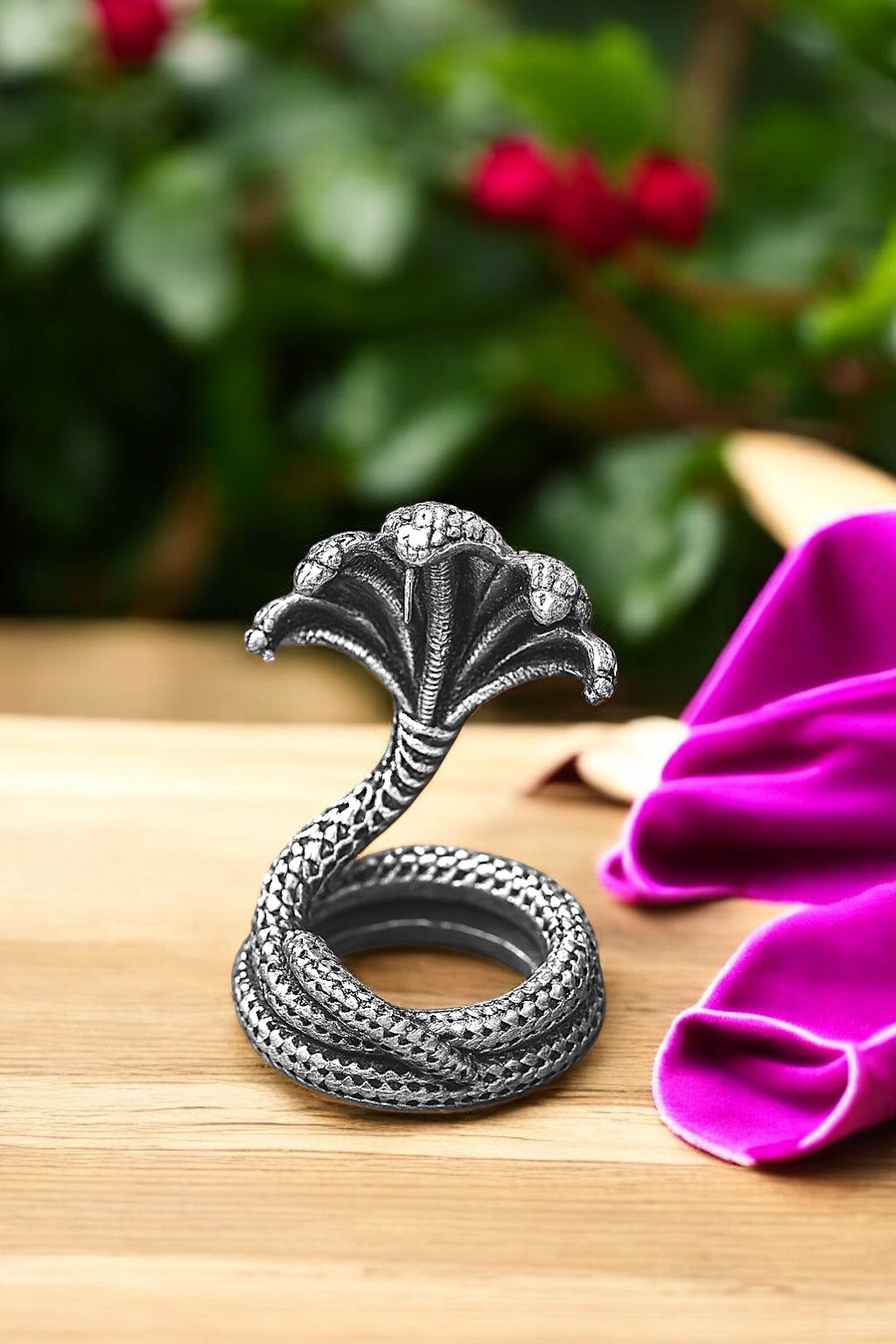Pure Silver Sheshnaag/Snakes