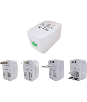 9 Uine Universal Travel Adaptor Surge Protector