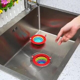 Kitchen Sink Strainer Cartoon Drain Food Catcher Filter for Bathroom Kitchen  Bath  Other Bathroom Items Other Bathr
