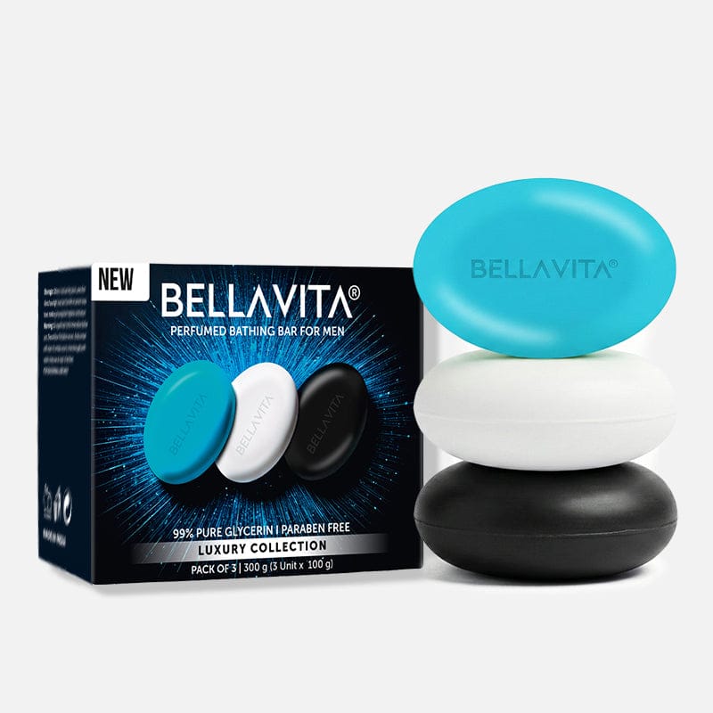 Perfumed Bathing Bar (Soaps) For Men - 3 x 100g Perfumed Bathing Bar (Soaps) For Men - 3 x 100g - Pack of 3