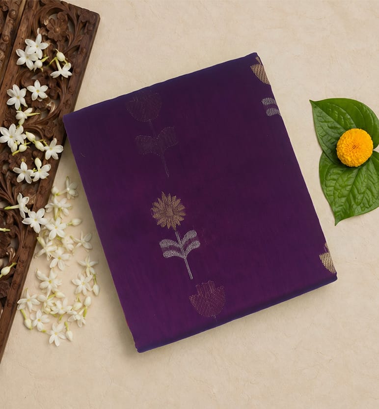 Handloom Chanderi Silk Cotton Saree