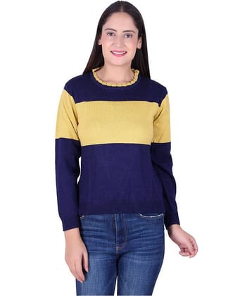 Ogarti Acrylic Navy Pullovers