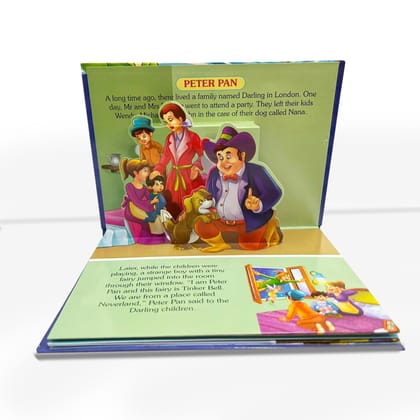 Pop-up Fairy Tales-peter Pan [Hardcover] Dreamland Publications
