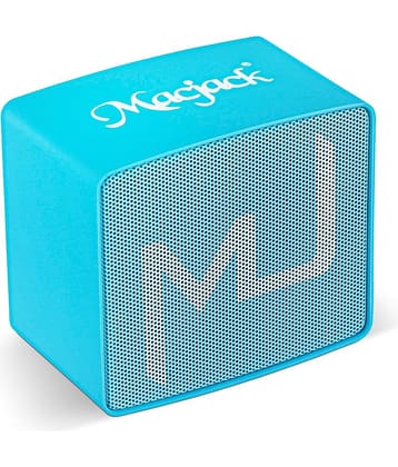 Macjack Wave 120 3 W Bluetooth Speaker Bluetooth v5.0 with Call function,3D Bass Playback Time 10 hrs Blue
